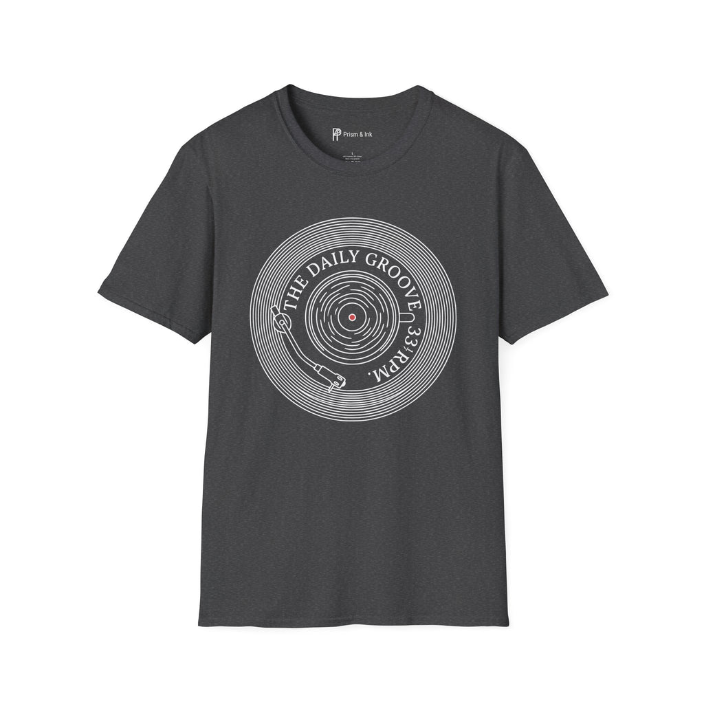 The Daily Groove Vinyl Record Coffee T-Shirt