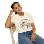 Go With The Flow Great Wave Coffee T-Shirt