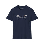 Go Somewhere Mountain Peak Expedition Coffee T-Shirt