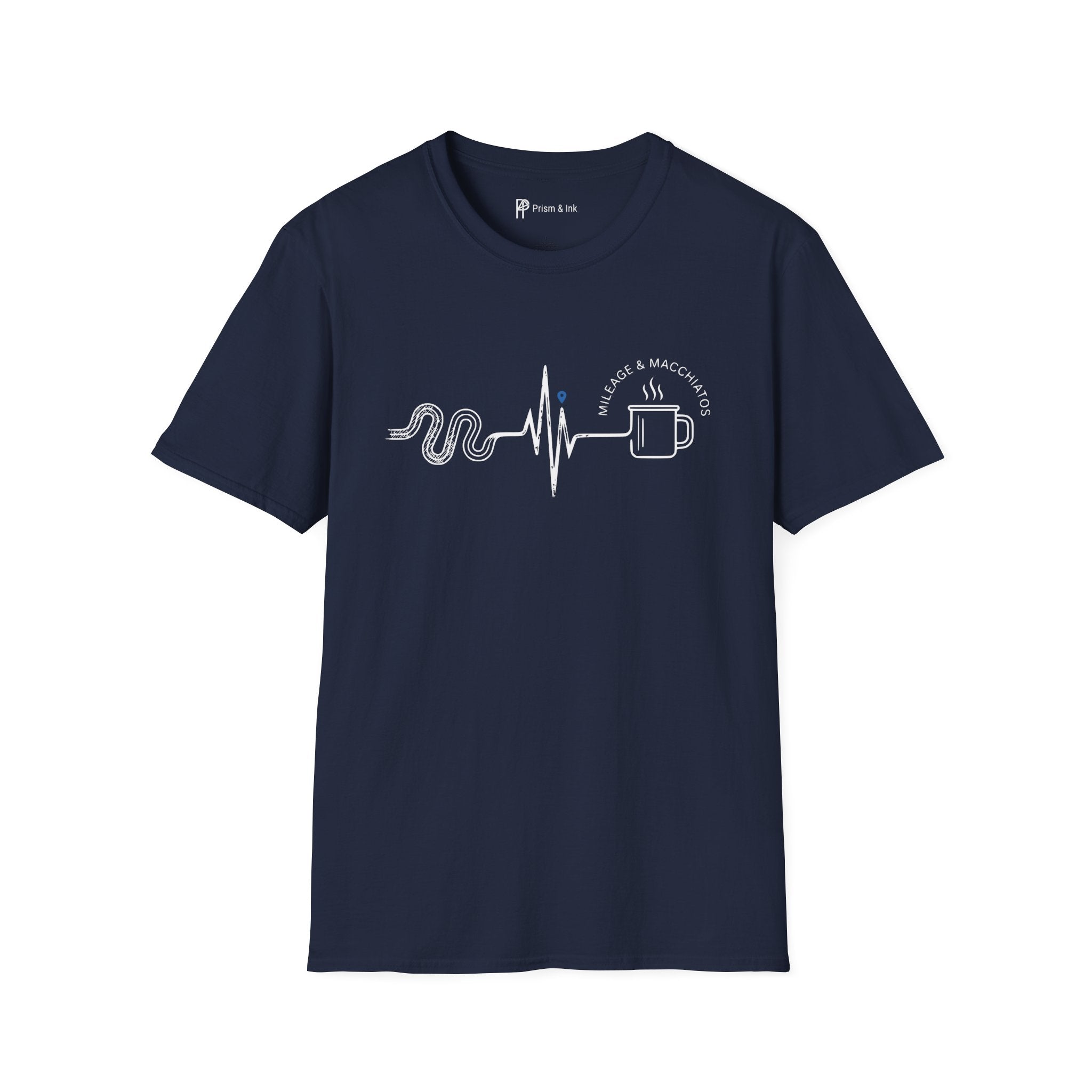 Mileage & Macchiatos Road Trip T-Shirt