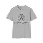 Stay On Course Nautical Compass Coffee T-Shirt