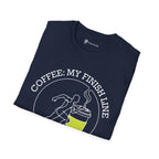 Coffee My Finish Line Running T-Shirt