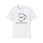 Caffeine Loading Battery T-Shirt