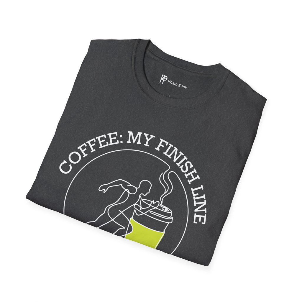 Coffee My Finish Line Running T-Shirt