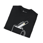Caffeine Intake T-Shirt — Loading Progress Bar and Mug Graph