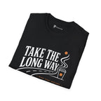 Take The Long Way Coffee Road Trip T-Shirt