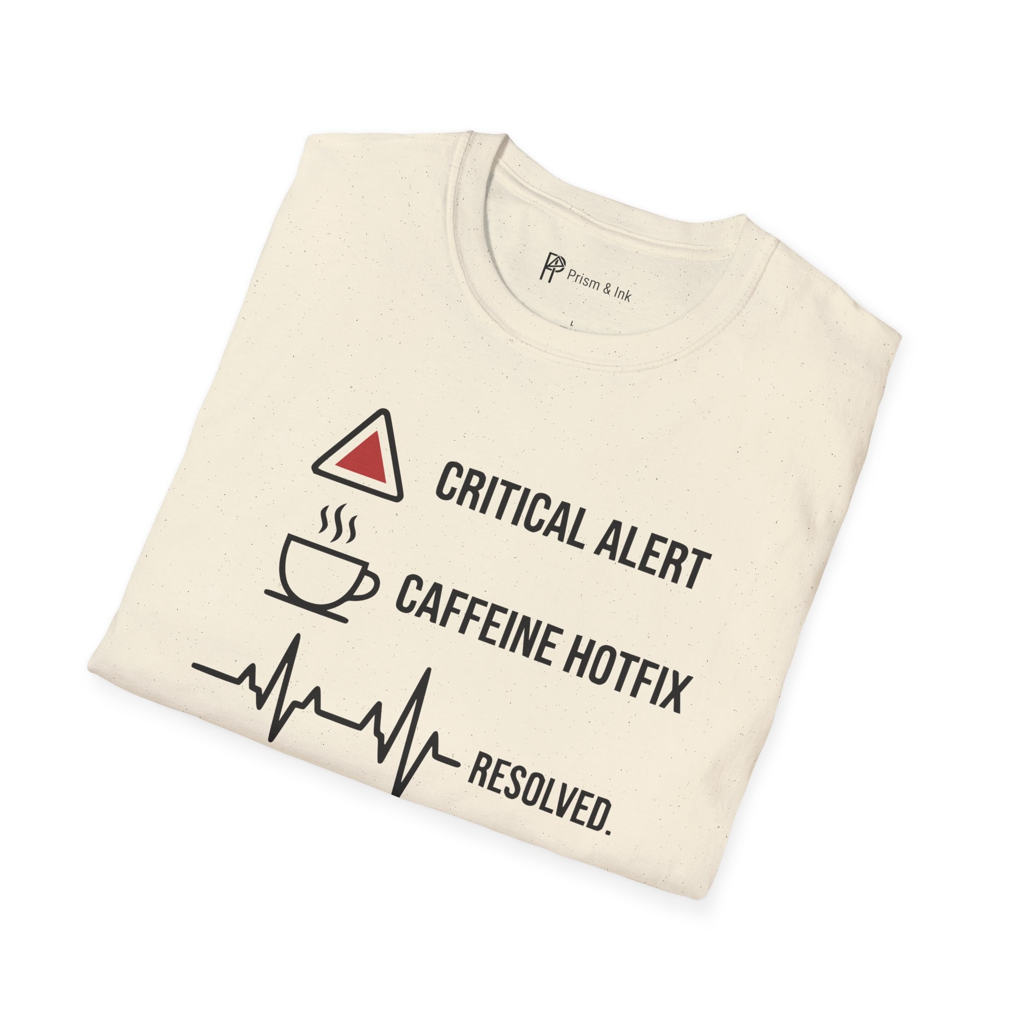 Caffeine Hotfix Programmer T-Shirt