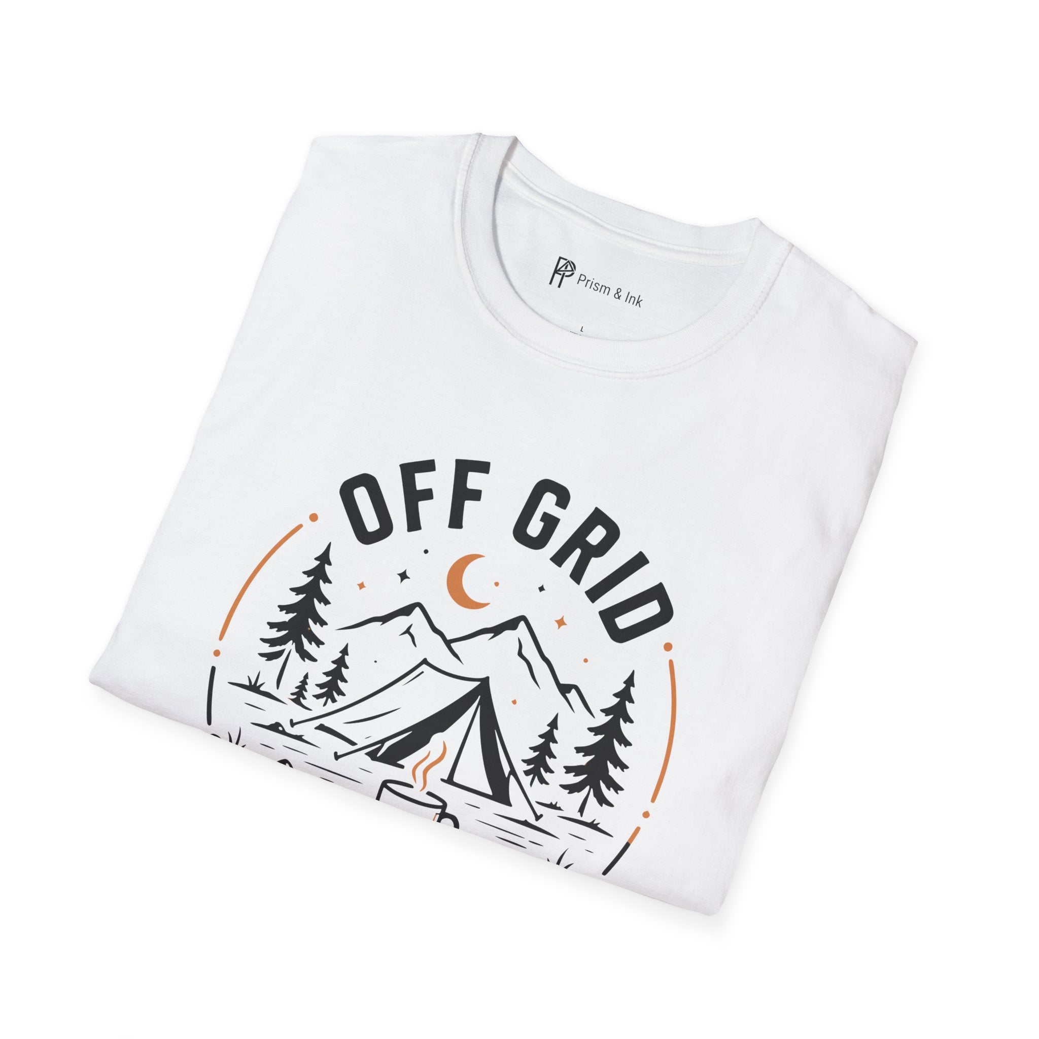 Off Grid On Purpose Camping Coffee T-Shirt