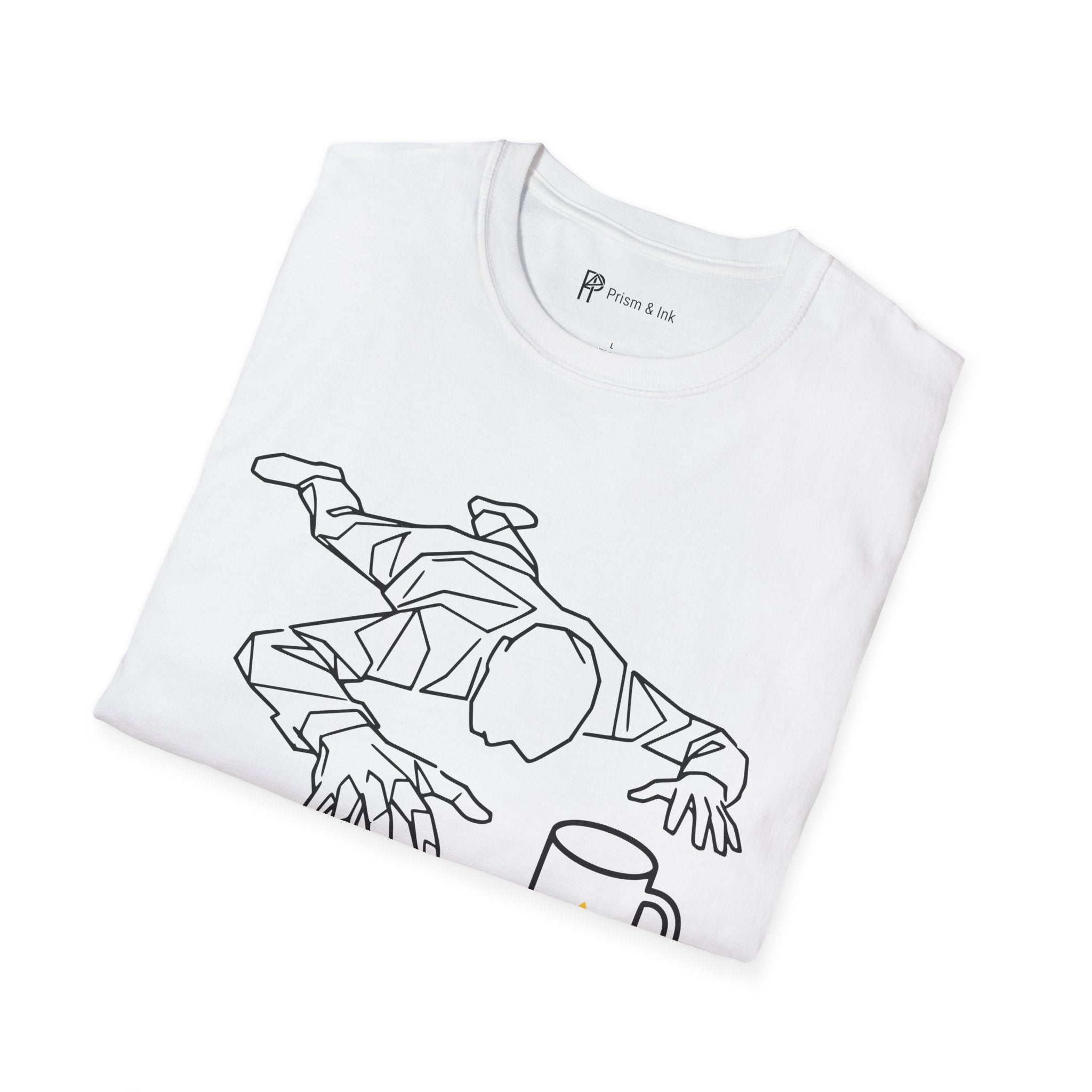 Caffeine Oasis T-Shirt — Minimalist "Must Have Coffee" Survival Graphic