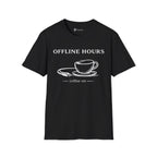 Offline Hours Coffee On T-Shirt