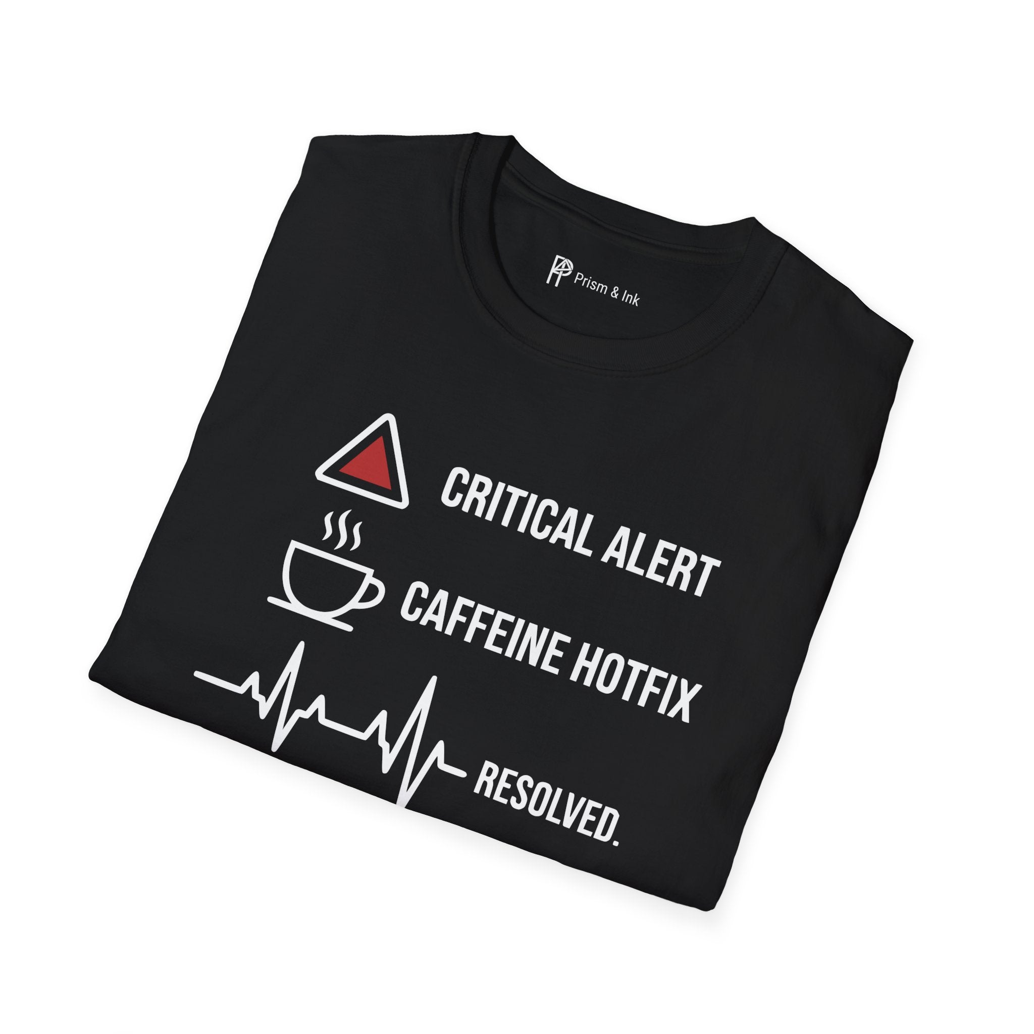 Caffeine Hotfix Programmer T-Shirt