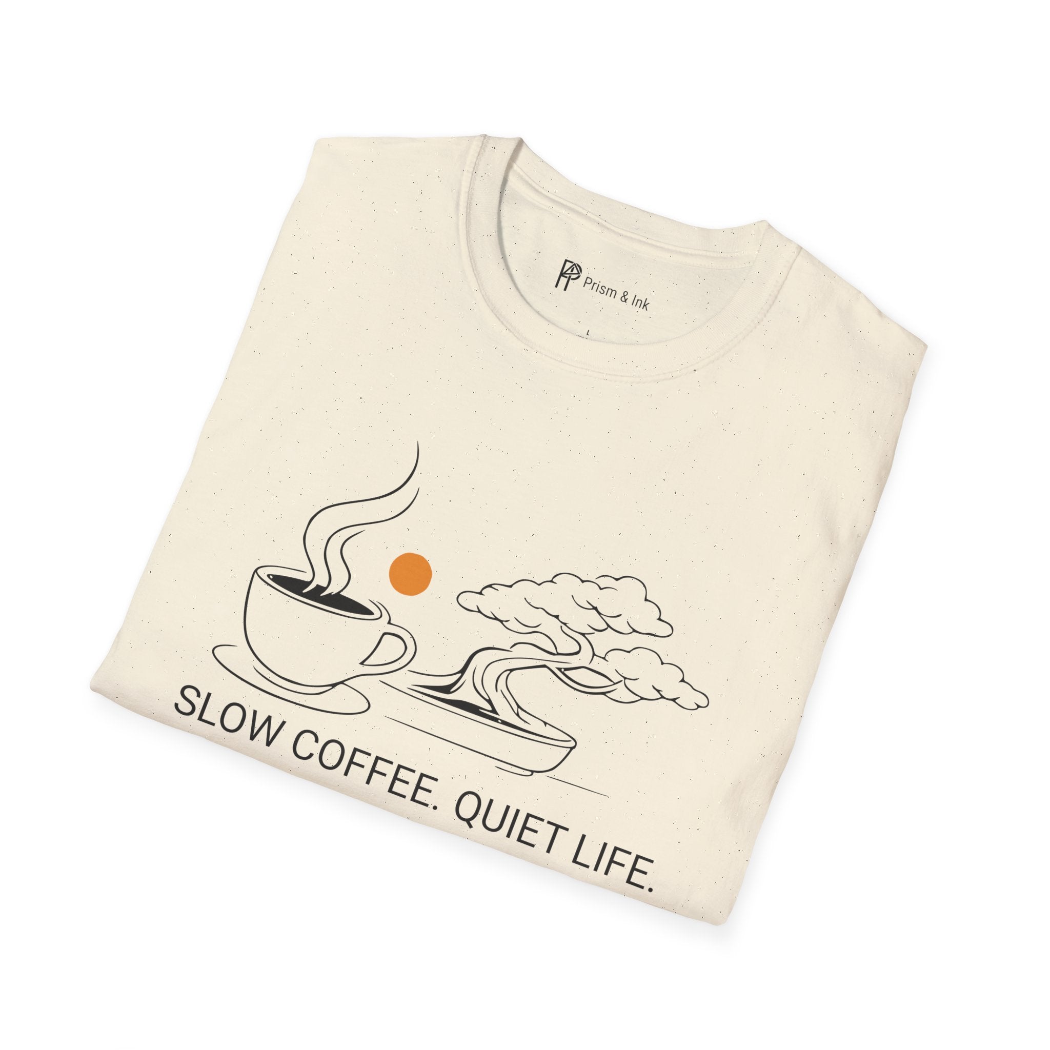 Slow Coffee Quiet Life Bonsai T-Shirt