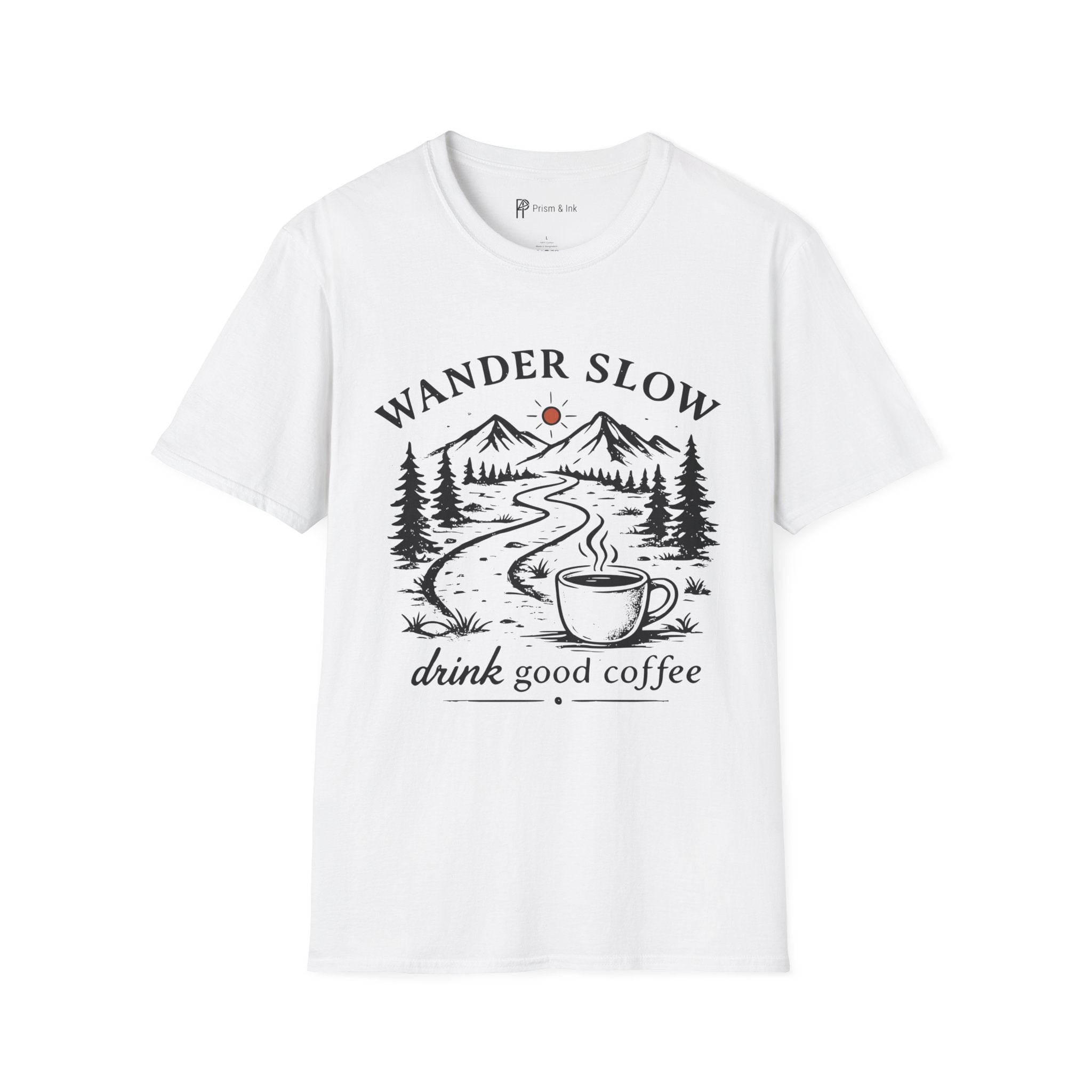 "Wander Slow" Mountain Trail T-Shirt