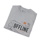 Offline Feels Right Roadtrip Coffee T-Shirt