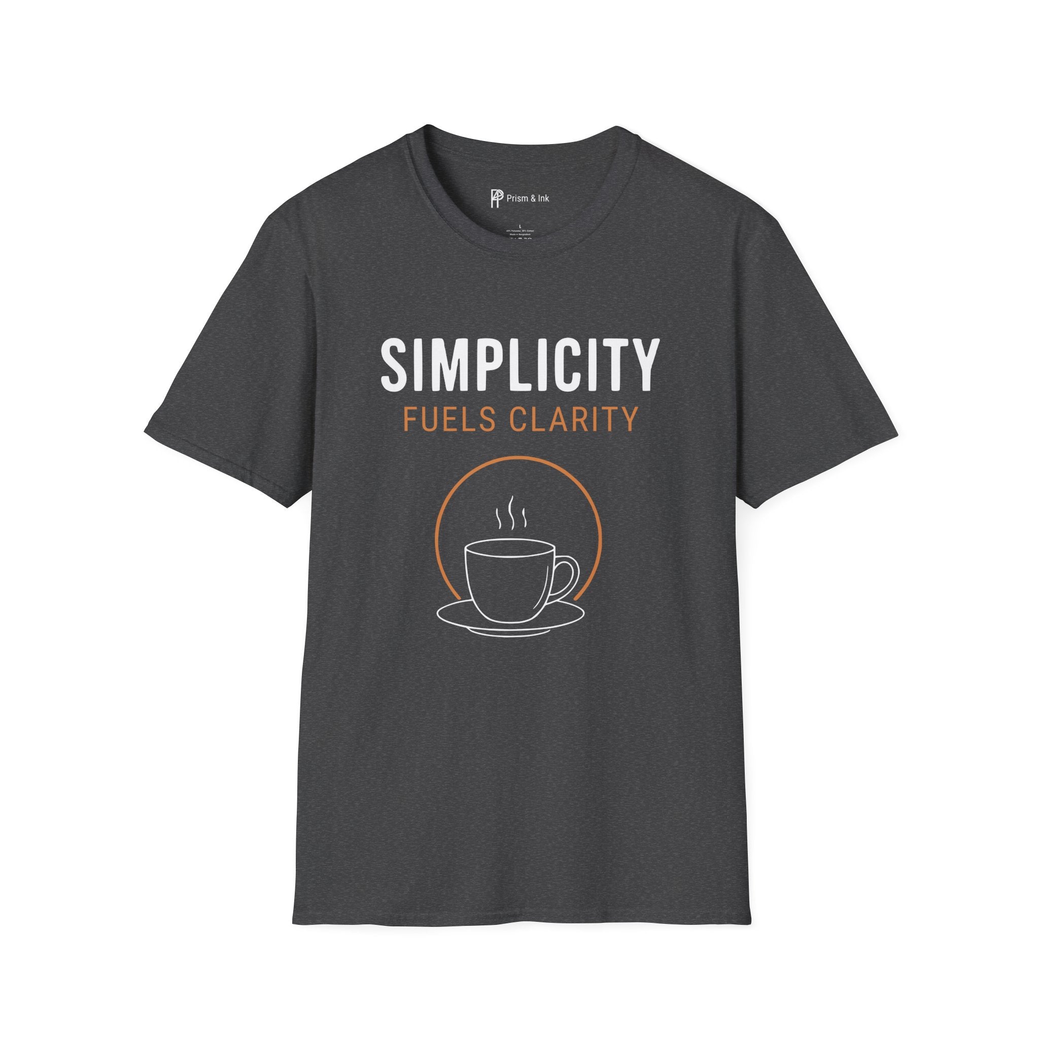 Simplicity Fuels Clarity Coffee T-Shirt