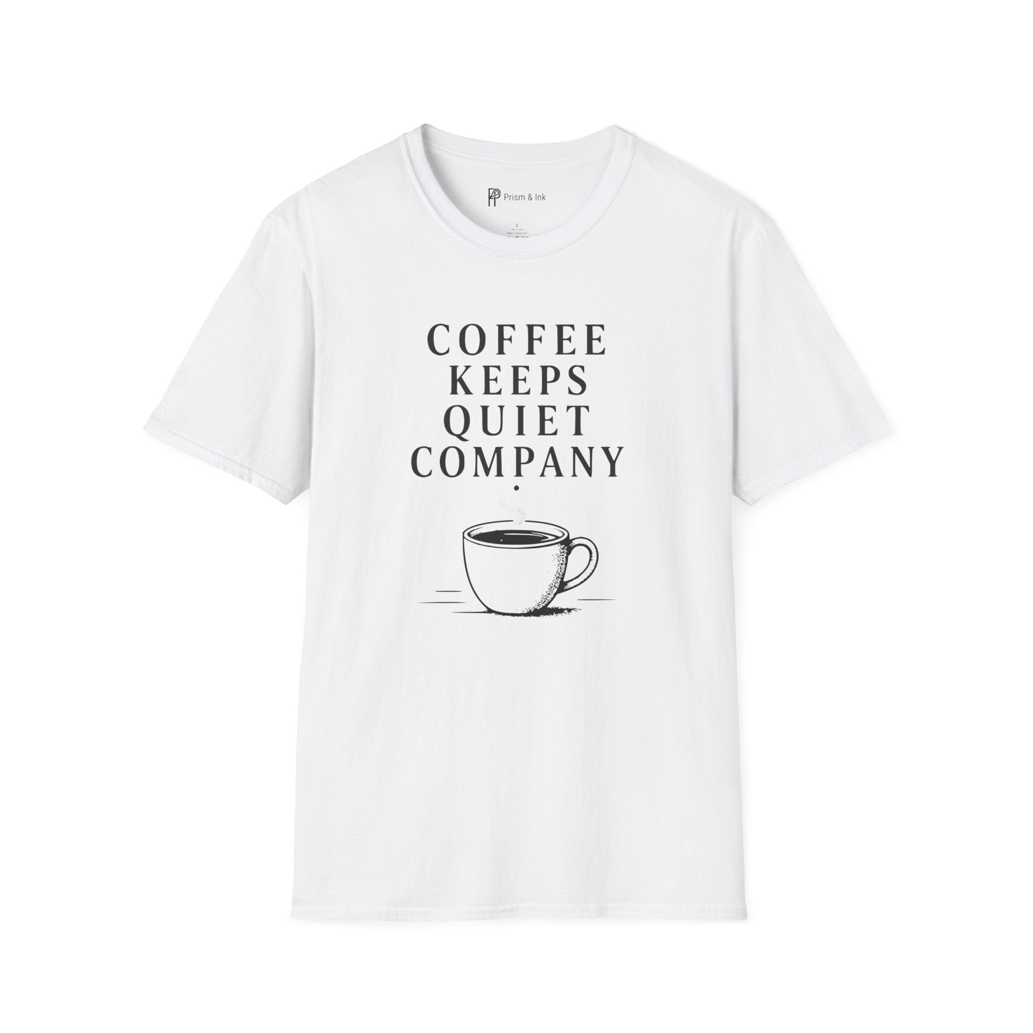 Coffee Keeps Quiet Company T-Shirt