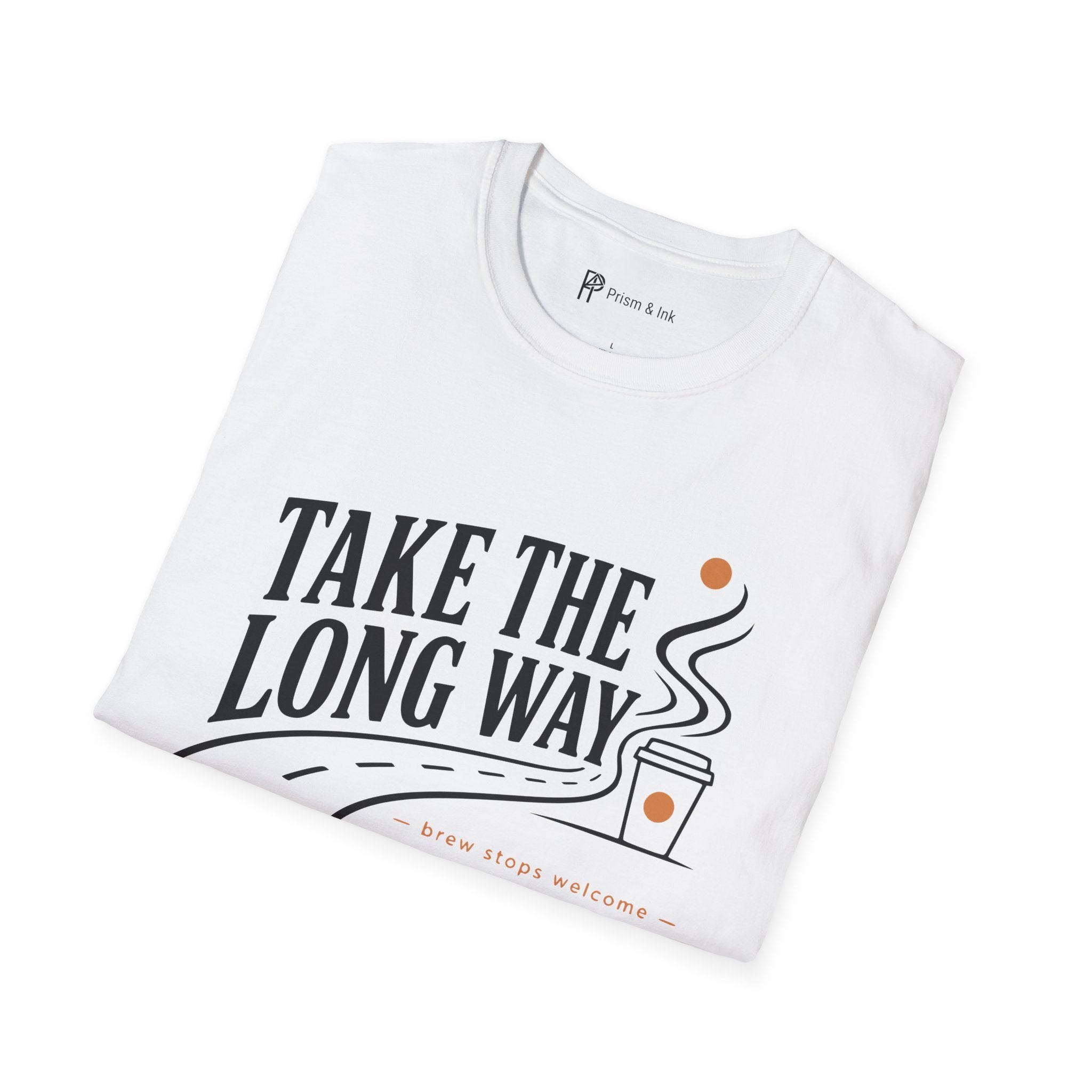 Take The Long Way Coffee Road Trip T-Shirt