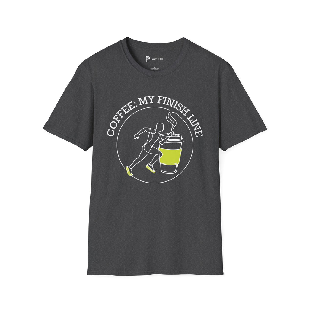 Coffee My Finish Line Running T-Shirt