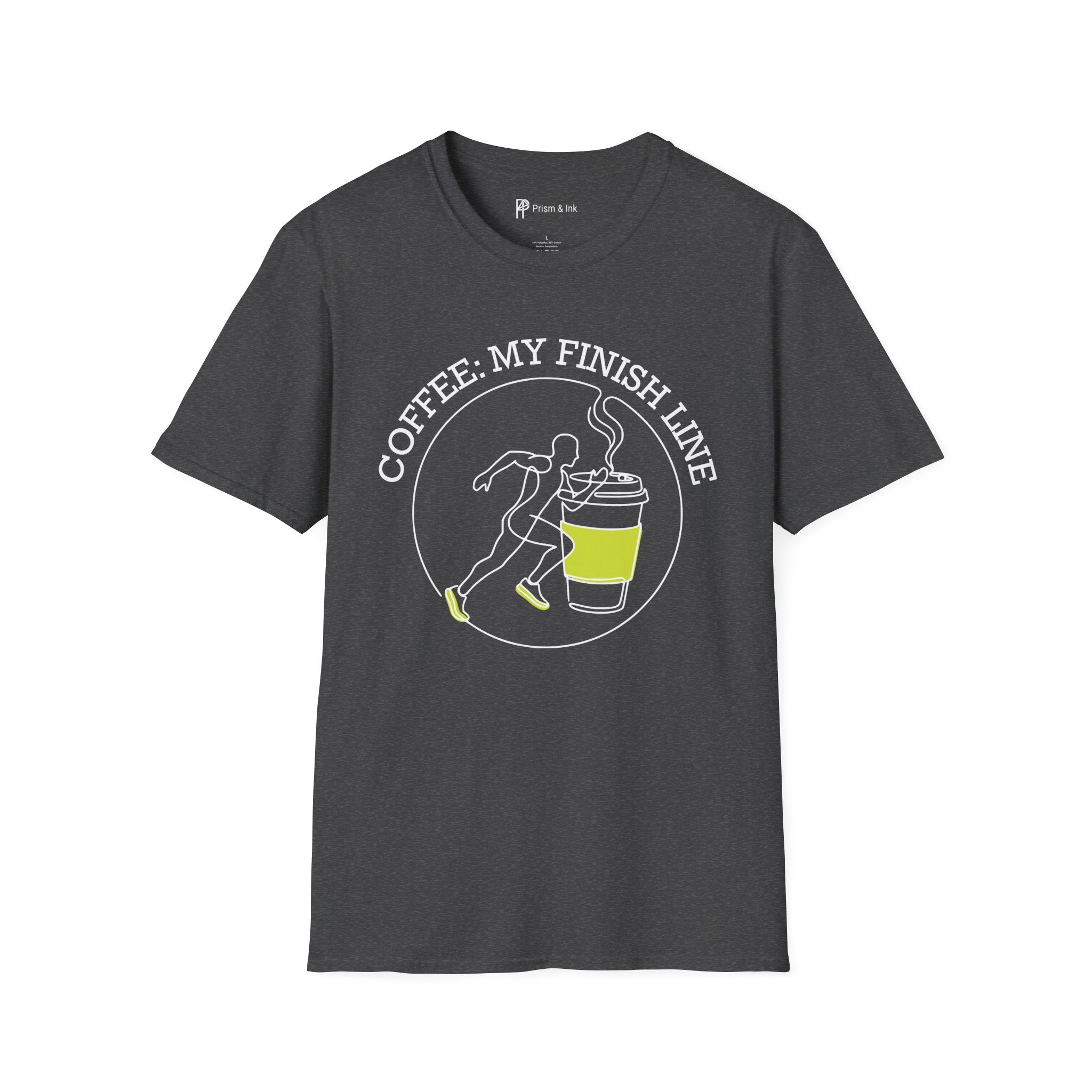 Coffee My Finish Line Running T-Shirt