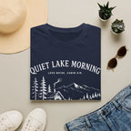 Quiet Lake Morning Cabin T-Shirt