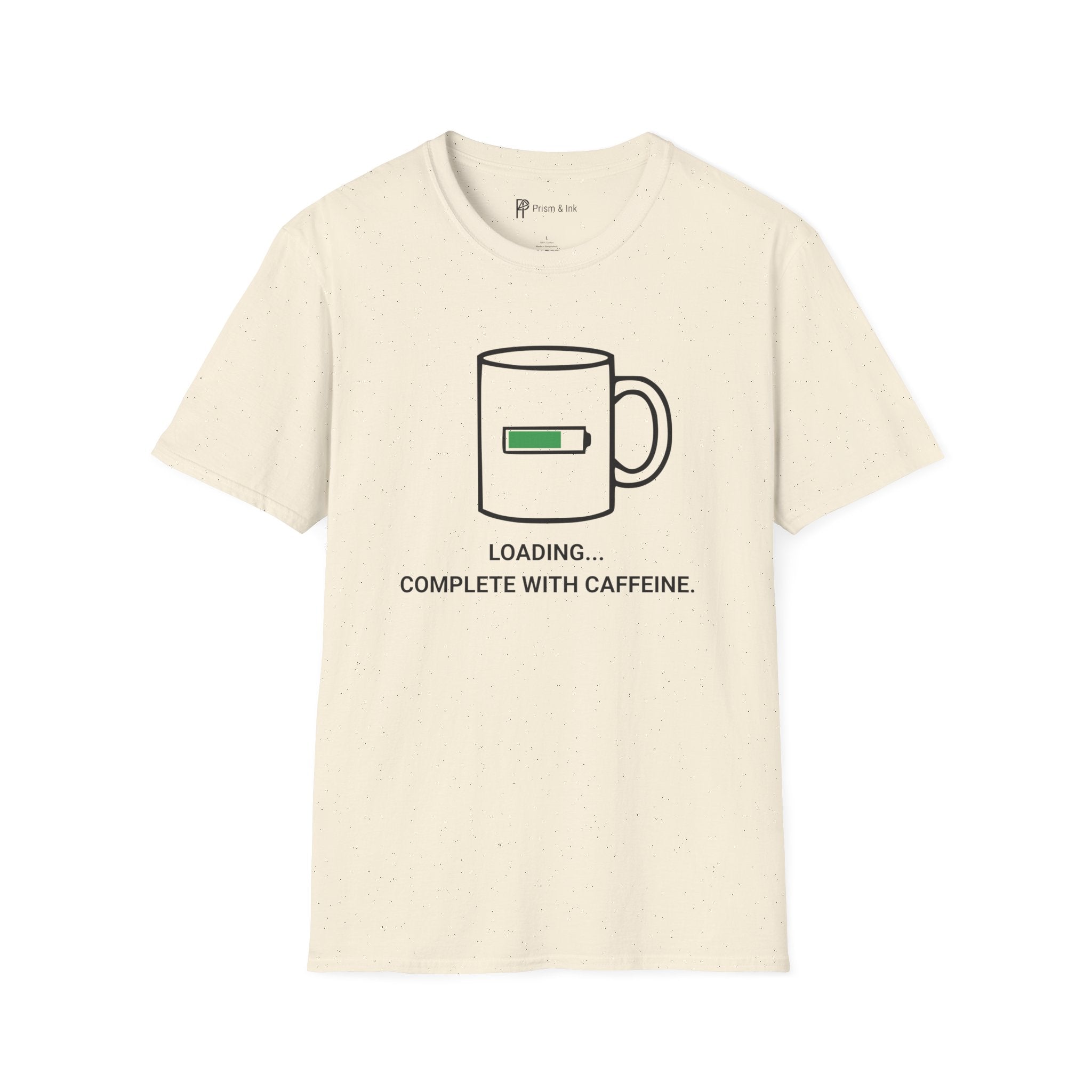 Caffeine Loading Battery T-Shirt