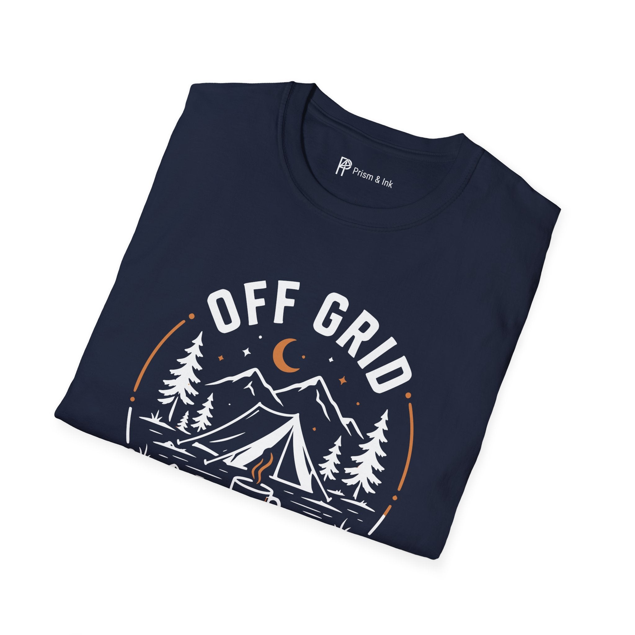 Off Grid On Purpose Camping Coffee T-Shirt