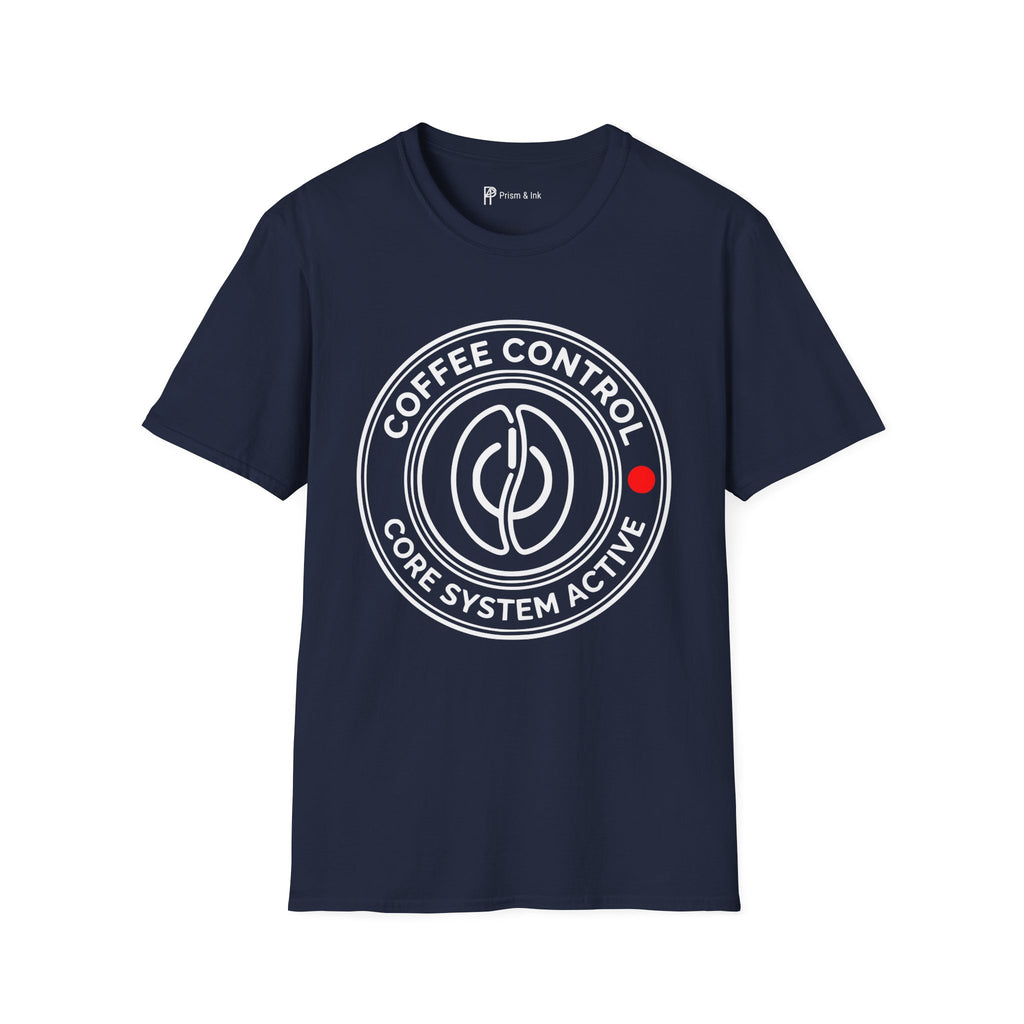 Coffee Control T-Shirt — Power Bean Core System Active Graph