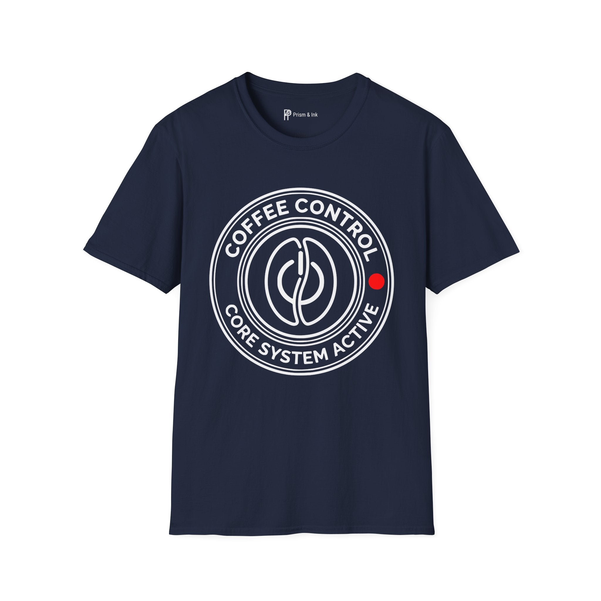 Coffee Control T-Shirt — Power Bean Core System Active Graph