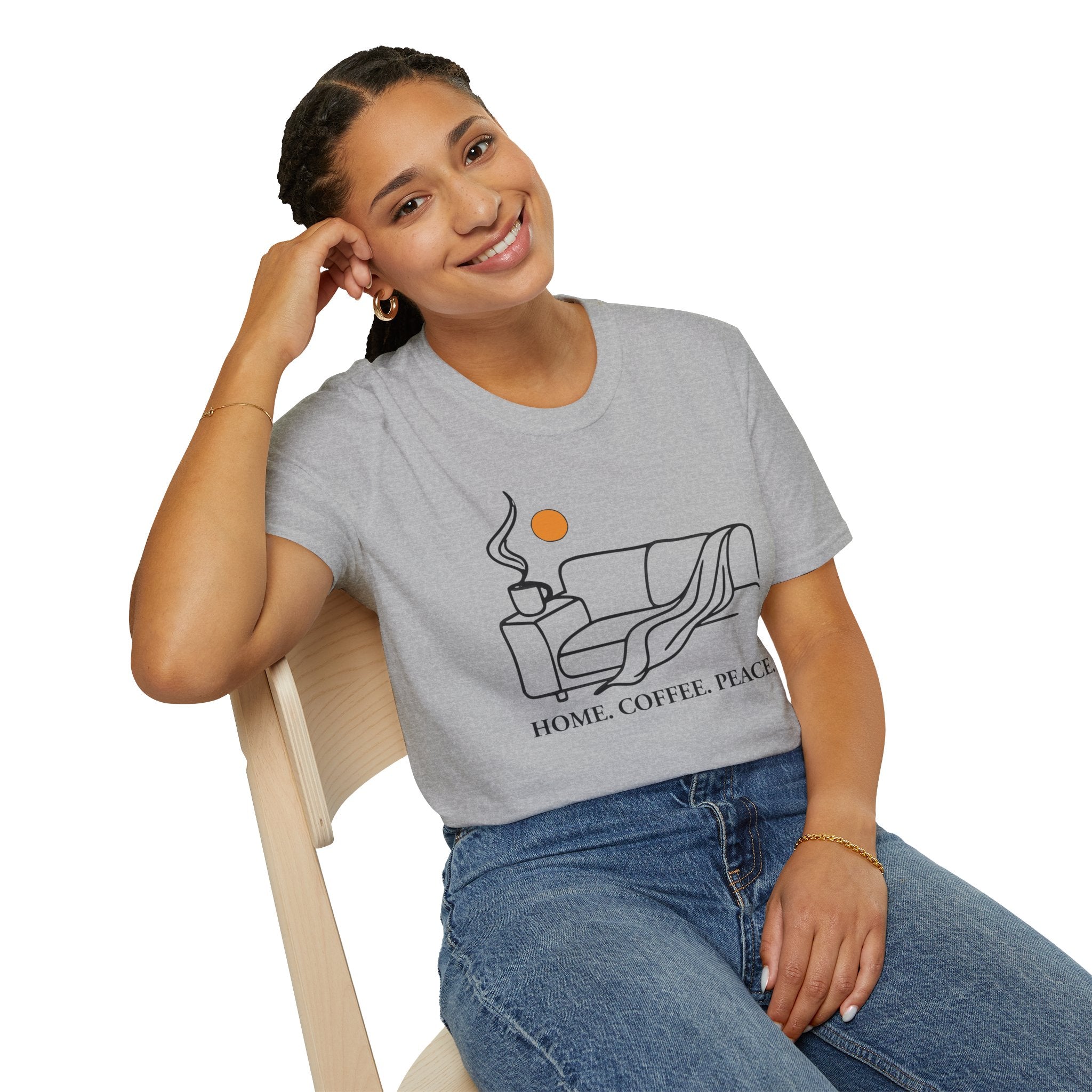 Home Coffee Peace T-Shirt