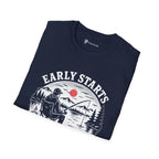Early Starts Coffee & Quiet Water T-Shirt