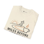 Miles Before Meetings Runner Coffee T-Shirt