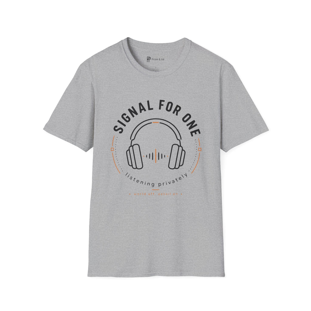 Signal For One Introvert Headphones T-Shirt