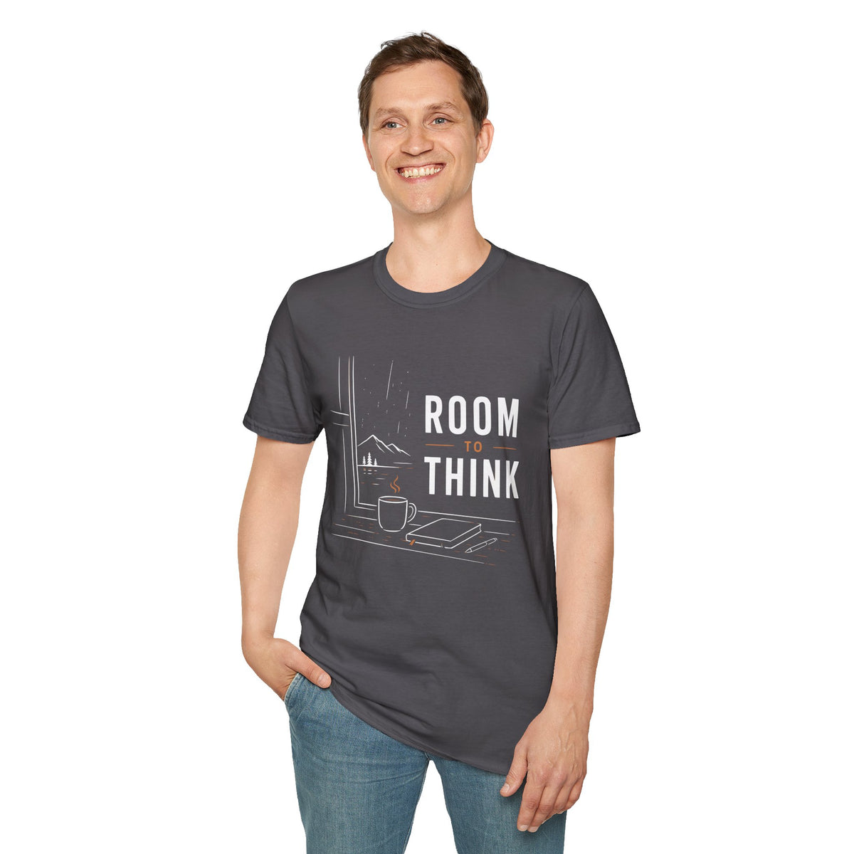 Room To Think Minimal Coffee T-Shirt