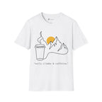 Early Climbs & Caffeine T-Shirt