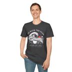 Go With The Flow Great Wave Coffee T-Shirt