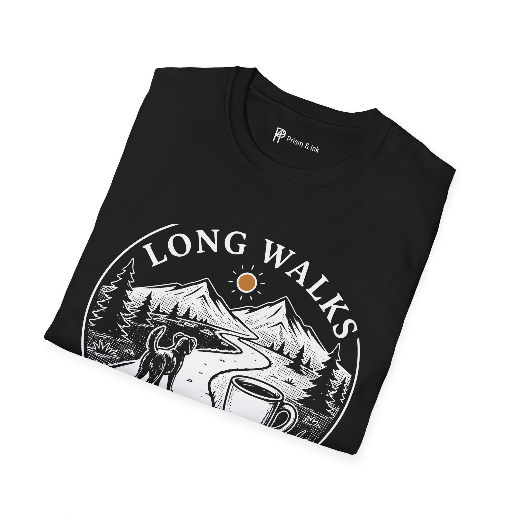 Long Walks & Good Coffee T-Shirt