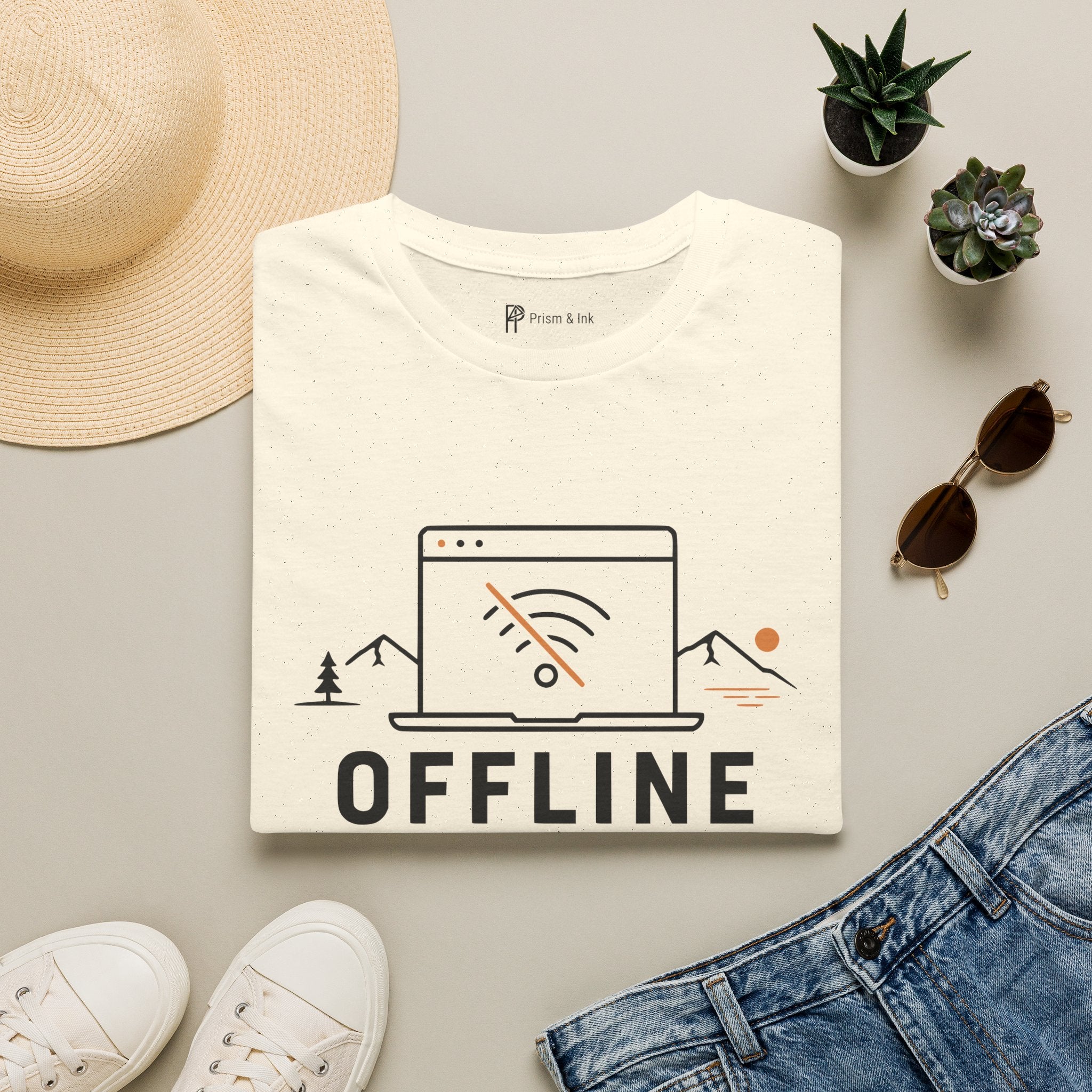 Offline To Think T-Shirt