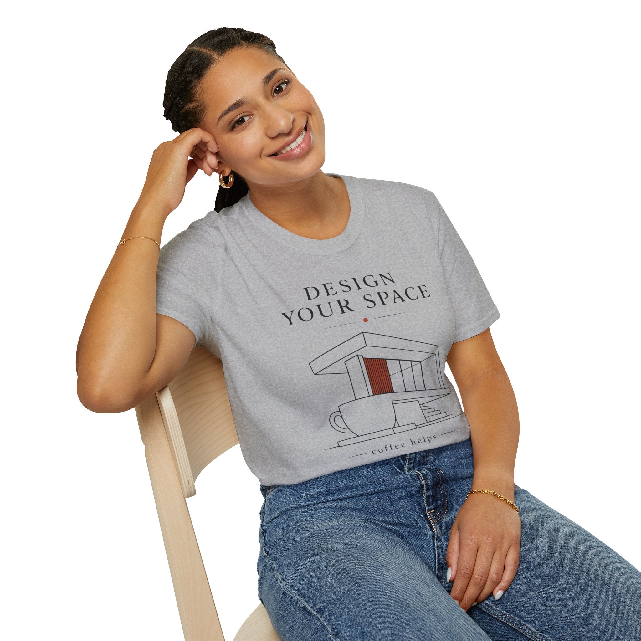 Design Your Space Coffee Helps T-Shirt