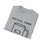 Critical Error Reboot T-Shirt