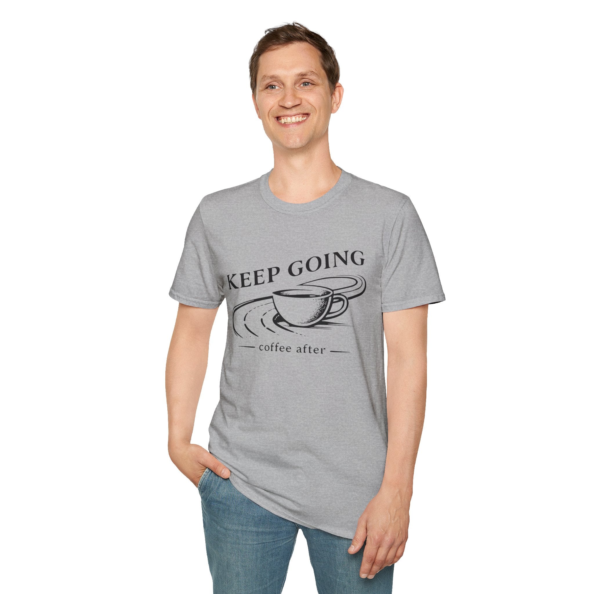 Keep Going Coffee After T-Shirt