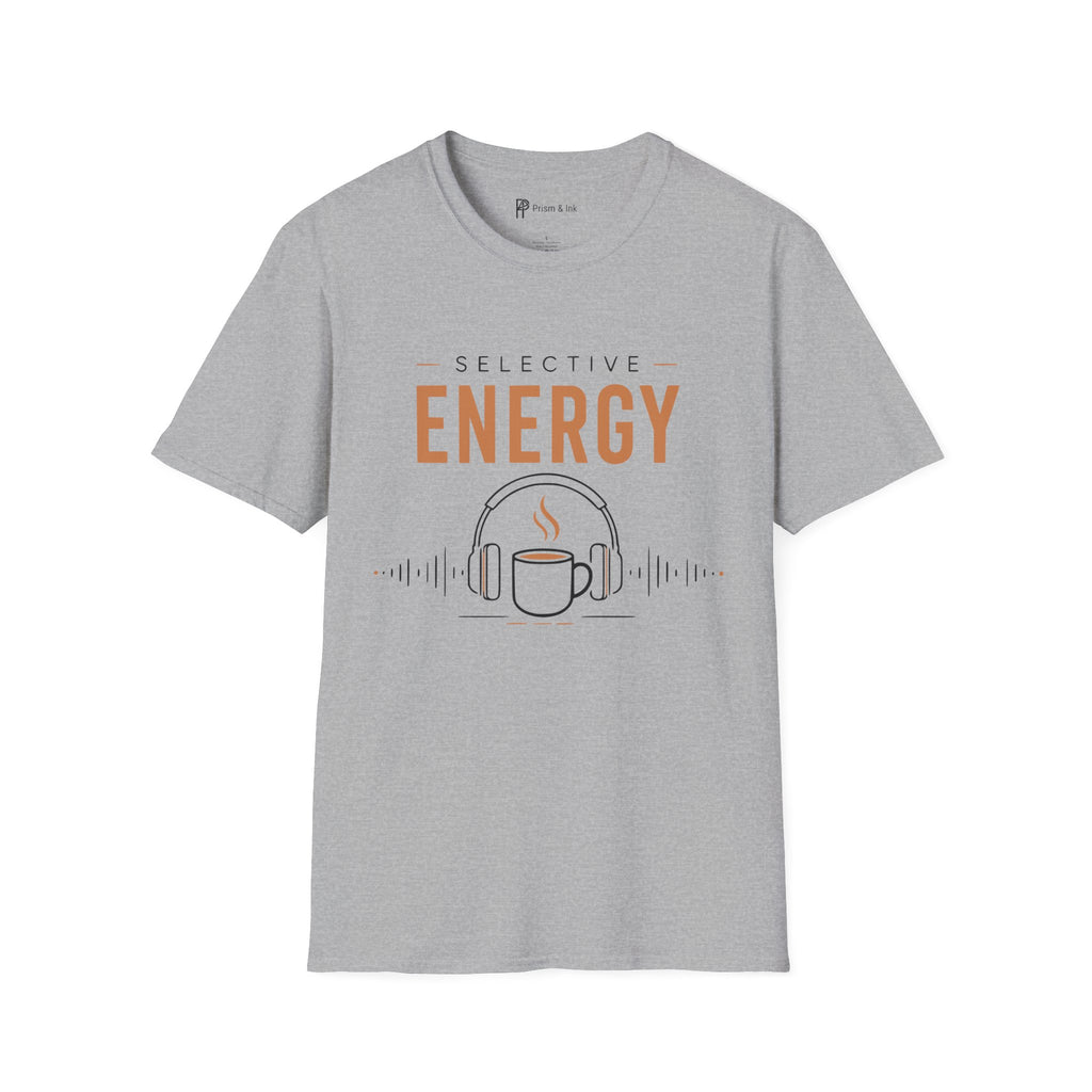 Selective Energy Coffee Headphones T-Shirt