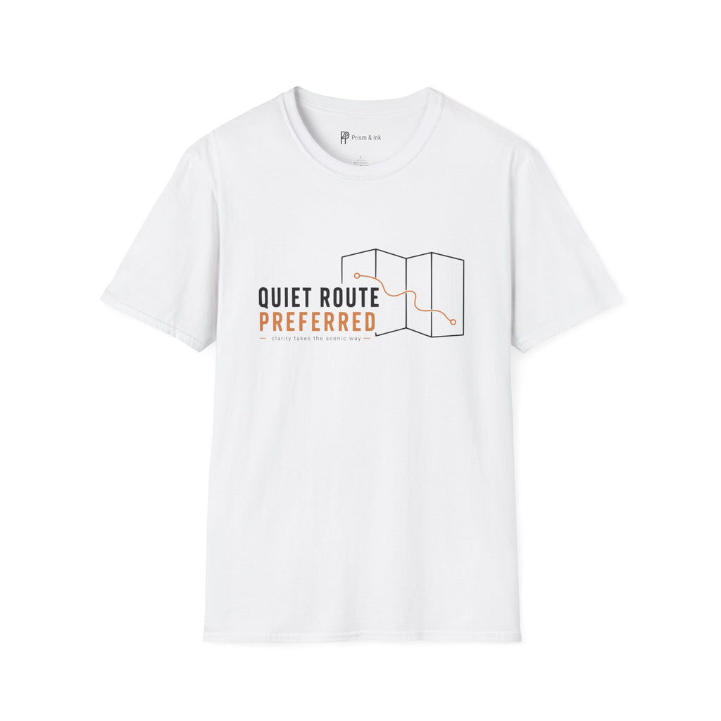 Quiet Route Preferred Minimalist Scenic Route T-Shirt