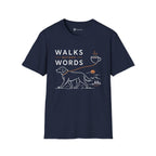 Walks Before Words Dog Coffee T-Shirt