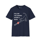 Follow the Aroma Cat Coffee T-Shirt