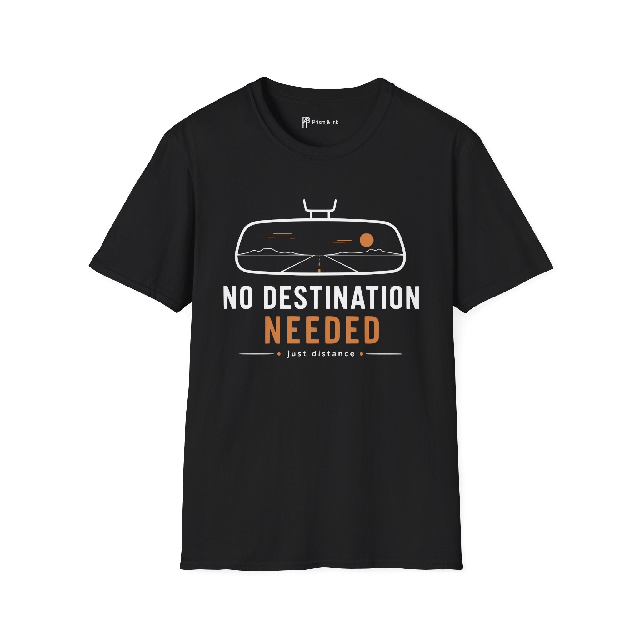 No Destination Needed Road Trip Minimalist T-Shirt