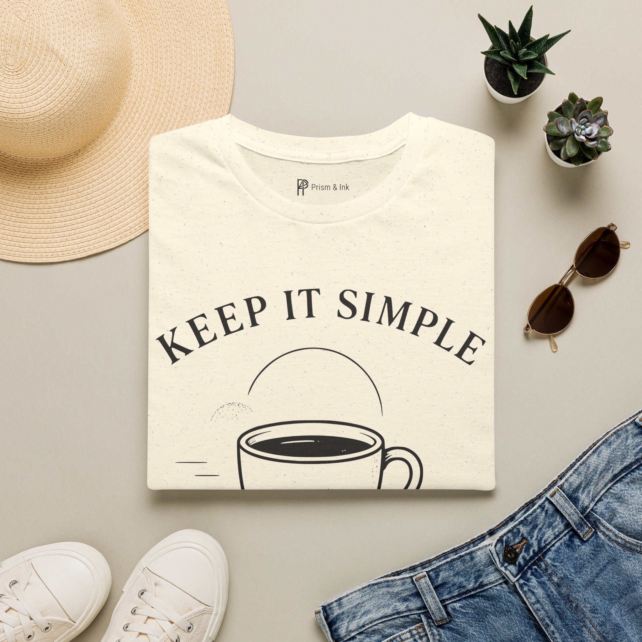Keep It Simple Just Coffee T-Shirt