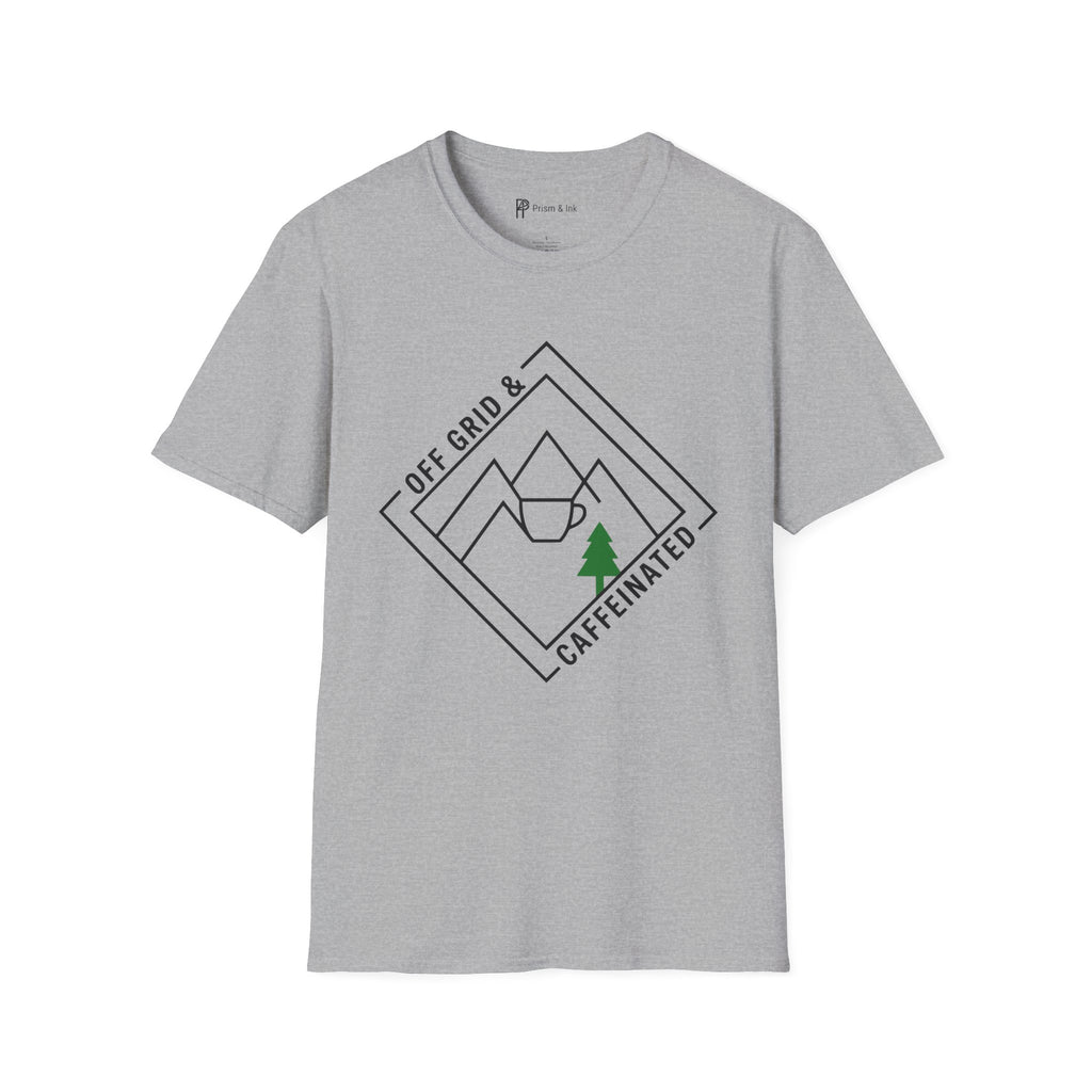 Off Grid & Caffeinated T-Shirt