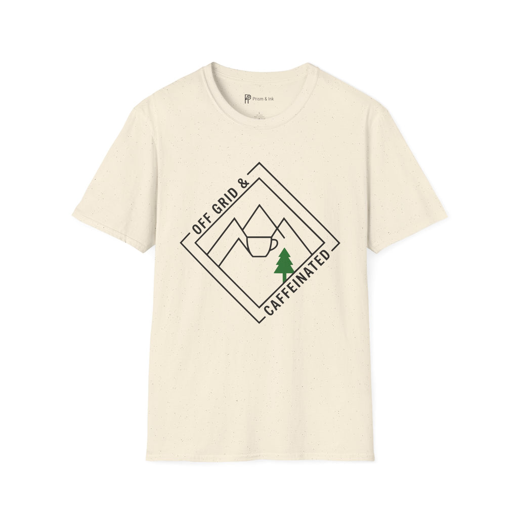 Off Grid & Caffeinated T-Shirt