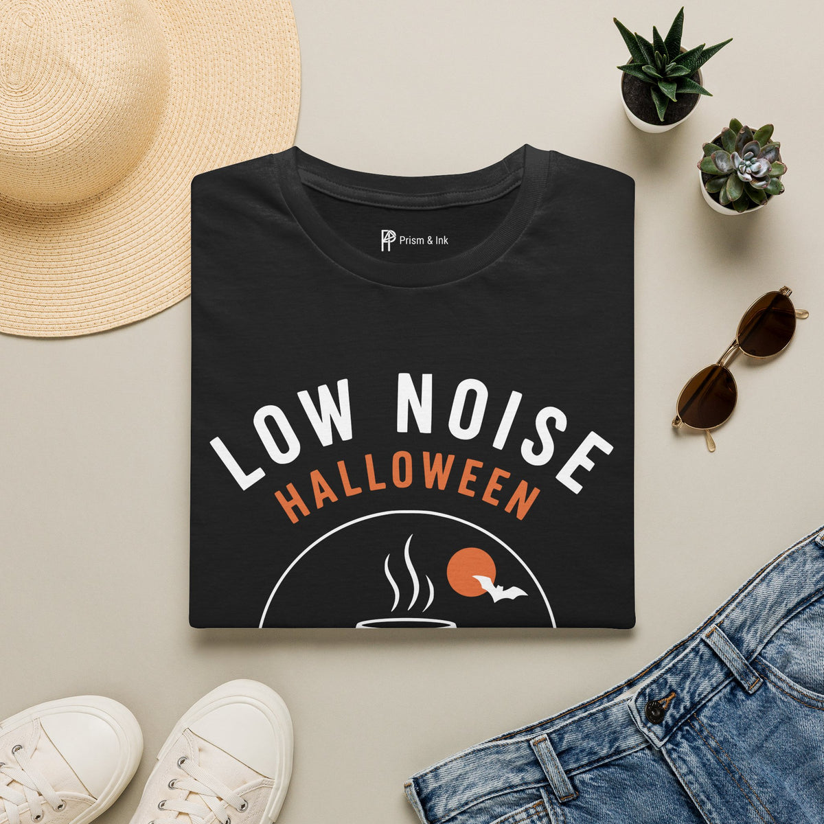 Low Noise Halloween Coffee First T-Shirt