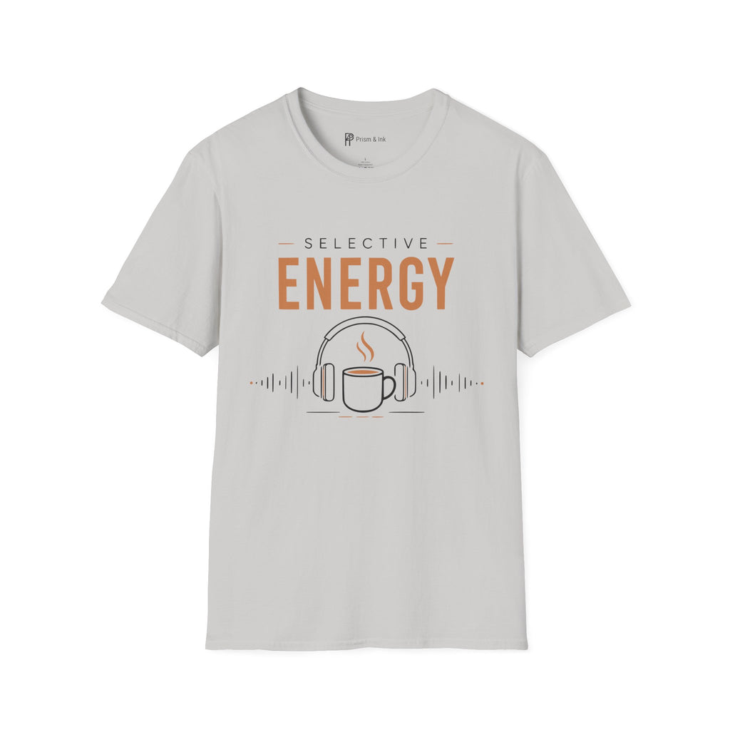 Selective Energy Coffee Headphones T-Shirt